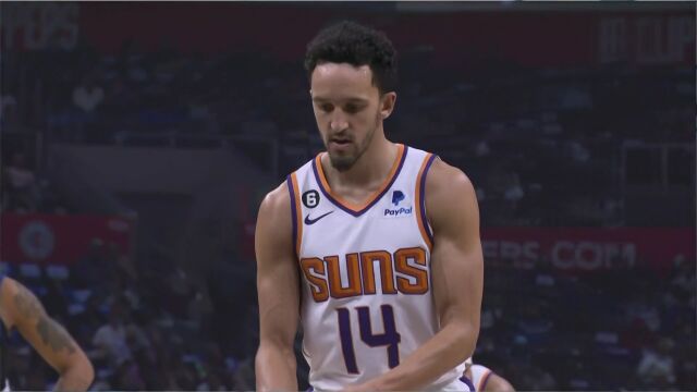 NBA常规赛：太阳vs快船第1节英文原声回放