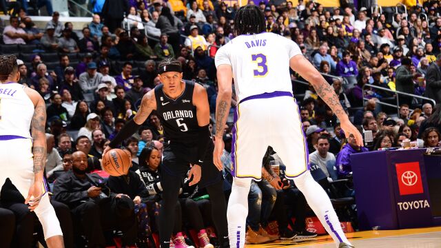 班凯罗vs湖人集锦 全场21+6+3底角三分一箭穿心