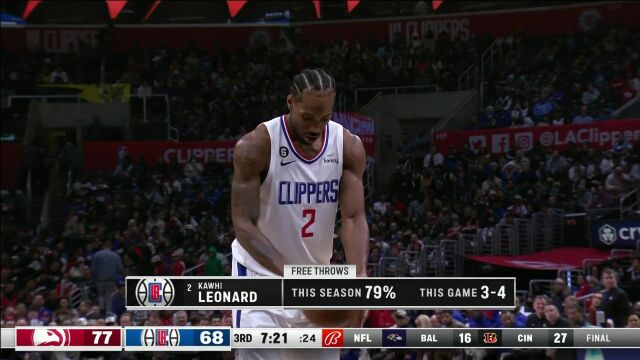 运气有点好！小卡反击扣篮遭干扰脱手 皮球砸中计时器幸运落袋