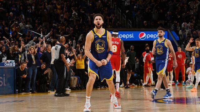 汤普森vs老鹰集锦 狂轰54+7+10记三分创生涯第二高