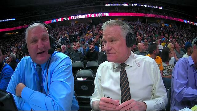 约老师仙人指路 布劳恩挂筐暴扣看呆解说