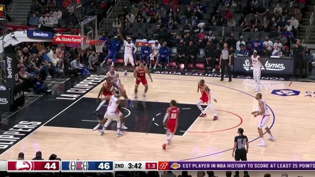 回顾老鹰vs快船交战记录 快船正处于五连败阴霾