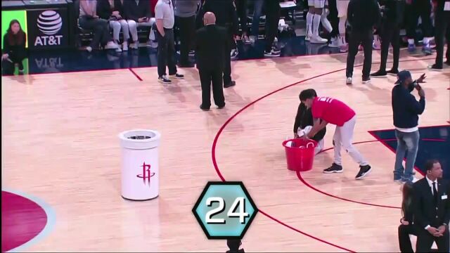 NBA常规赛：爵士vs火箭第2节英文原声回放