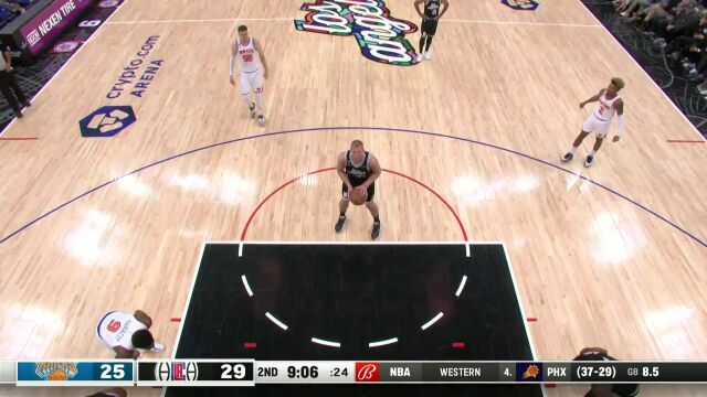 尼克斯vs快船中文解说全场回放