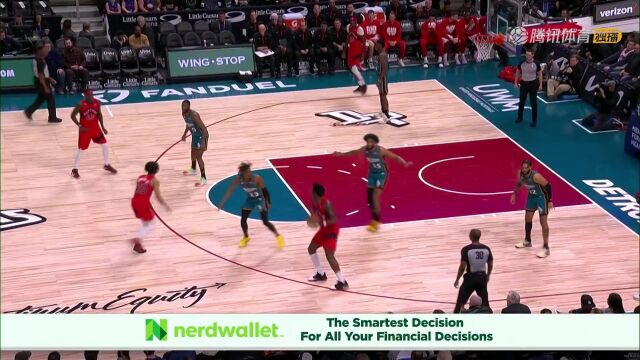 NBA常规赛：猛龙vs活塞英文原声全场回放