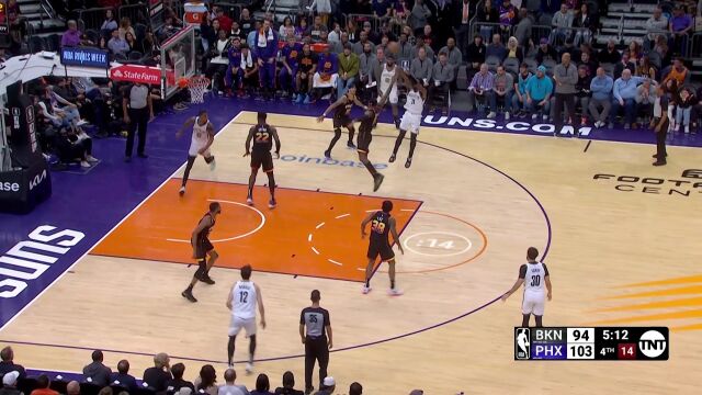 克拉克斯顿飞身封盖艾顿 欧文追身干拔中投提升士气