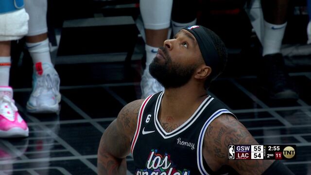 NBA常规赛：勇士vs快船中文解说全场回放