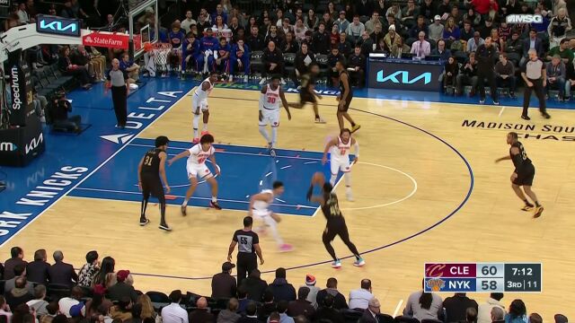 NBA常规赛：骑士vs尼克斯中文解说全场回放