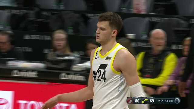 干就完了！凯斯勒顶飞努尔基奇举火烧天抛射得手