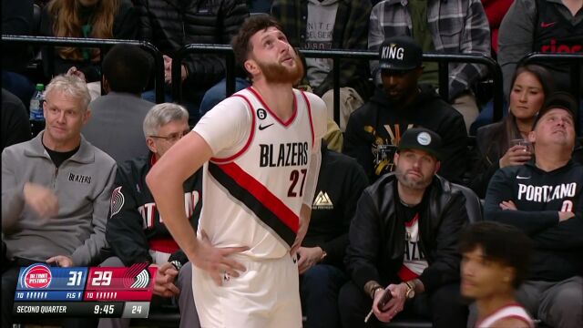 活塞vs开拓者第2节中文解说回放