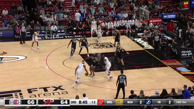 快船110-115热火 巴特勒26+5关键进球击沉快船