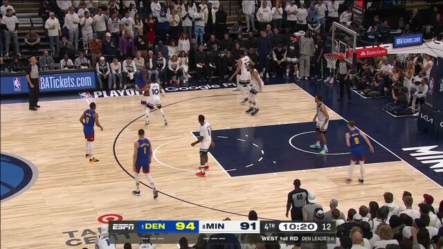 无惧对抗冲篮下 布劳恩与戈贝尔空中力量大比拼