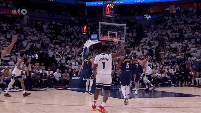 我知道你已经在尽力防我了！爱德华兹晃飞波普撤步中投命中