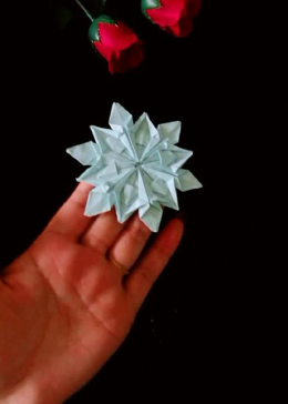 折纸雪花给你不一样的夏天