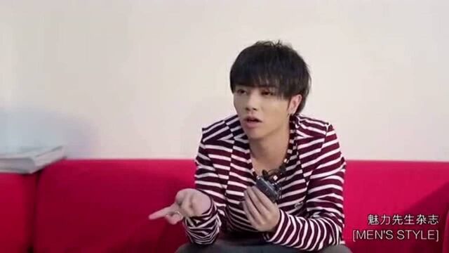 华晨宇《魅力先生》杂志拍摄ChenyuHuaMen'sStyle了