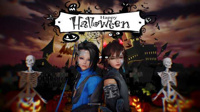 剑三MMD唐门小恶魔的Happy Halloween