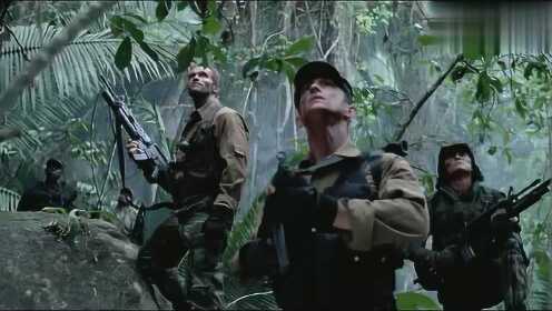 好莱坞大制作电影,特种部队丛林大战,看了让人热血沸腾!