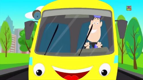 趣味童谣，公交车上的车轮儿歌2