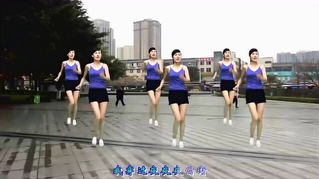 抖音花姐神曲《夜之光》超火爆,编成32步广场舞附教学,送给您