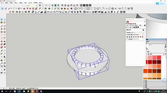 SU系列插件知识 曲面推拉工具应用