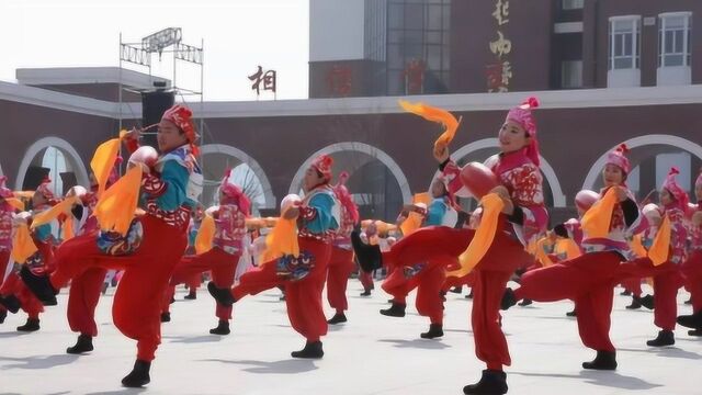 2019宜川县元宵节文化旅游秧歌展演活动