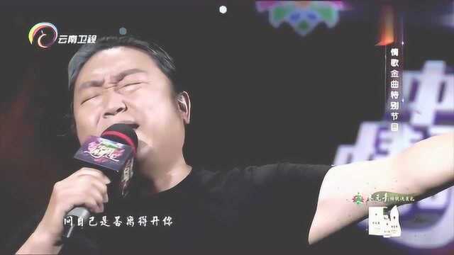 中国情歌汇:小刘欢登台,演绎金曲《千万次的问》,歌声很有味道