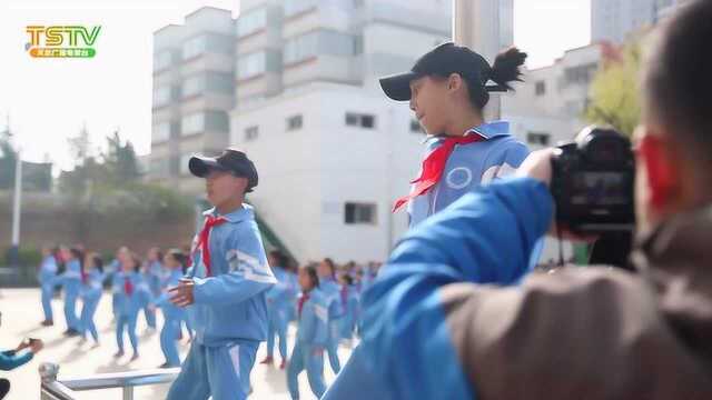 天水市罗玉中学街舞元素课间操