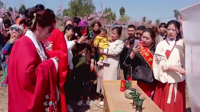 清明时节探花赏花、以花为名,走进春天,花朝节祭祀活动