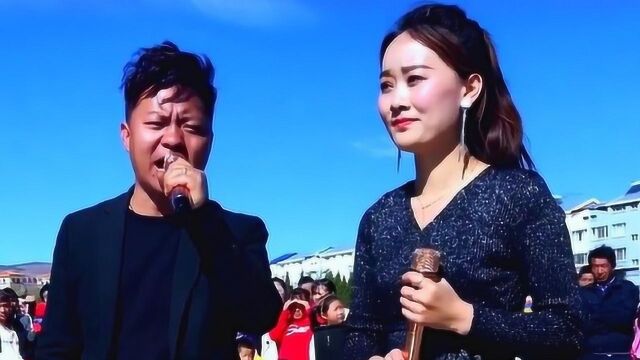 《花桥流水》夫妻演唱,引来太多观众,歌声太美了吧!