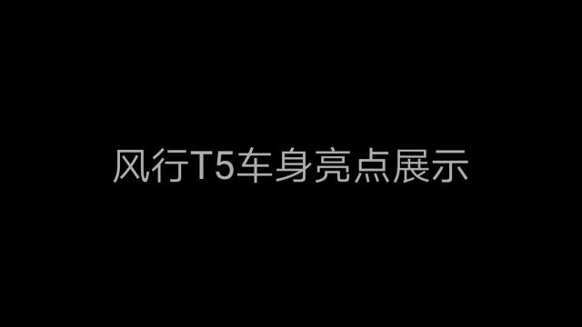 风行T5车身亮点配置展示