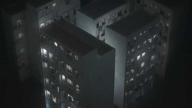 C4D城市夜景搭建楼房建模渲染