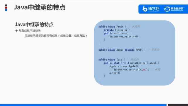Java中继承的特点