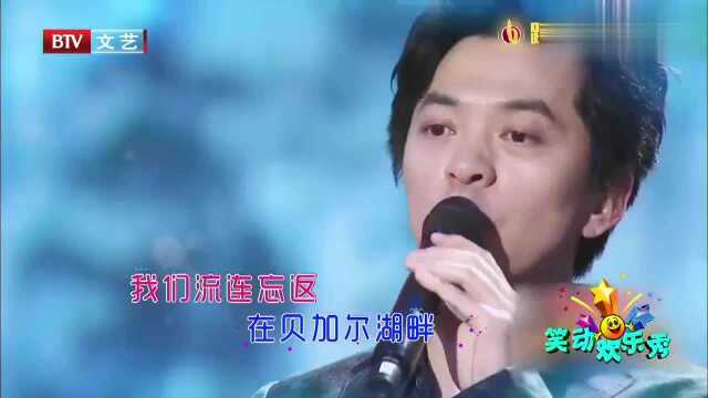 李建回忆跟午休波初见面,即兴演唱《贝加尔湖畔》,歌喉引燃舞台