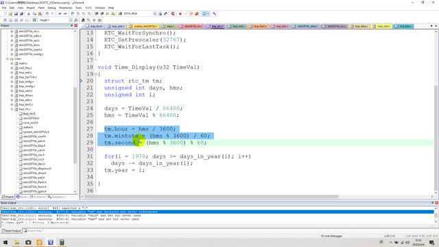 STM32系列教程30RTC显示系统时间