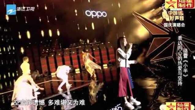 骆蕾实力演唱《小半》,歌声幽静,表达内心的热爱与坚持