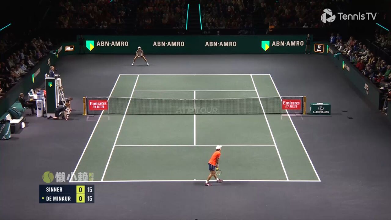 2024ATP鹿特丹赛F 辛纳vs德米纳尔