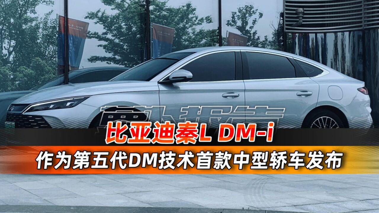 亏电油耗再创新低 比亚迪秦L DMi