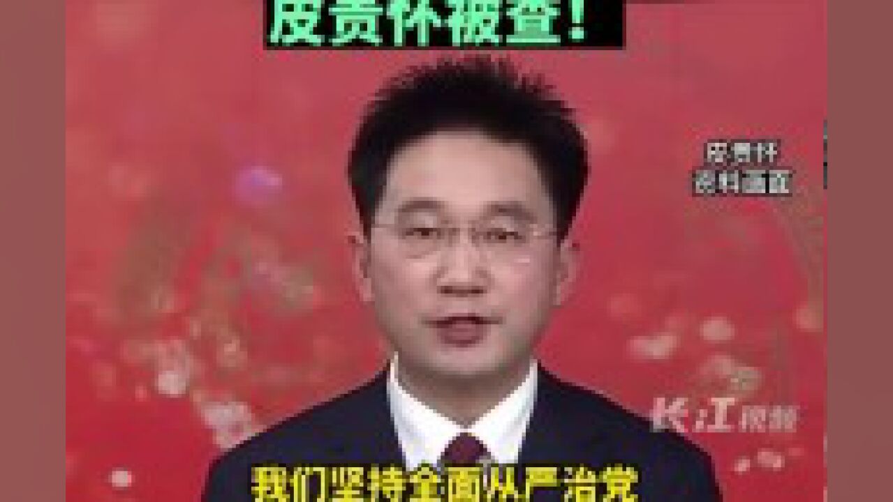 离任市长不到两个月,贵州正厅级干部皮贵怀被查!