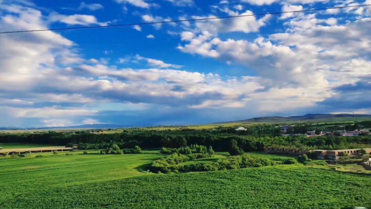 盛夏来袭,坐高铁去趟内蒙古吧