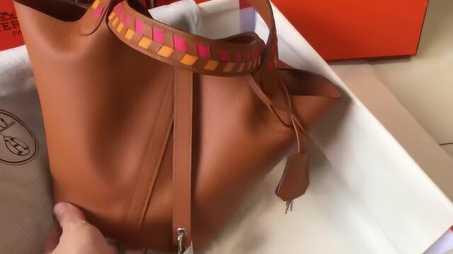 Hermes爱马仕Picotin 2019菜篮子包包手工编织