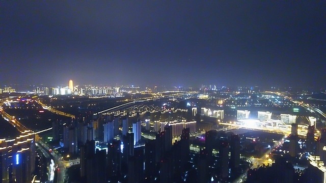 来看看郑州的夜景有多美,比一线城市差多少