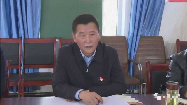 宋晨曦在极乐乡宗阳村宣讲党的十九届四中全会精神