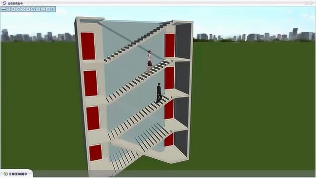 作强消防2020消防工程师考试考点:剪刀楼梯间设置要求