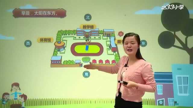 三年级下学期数学网课:位置与方向