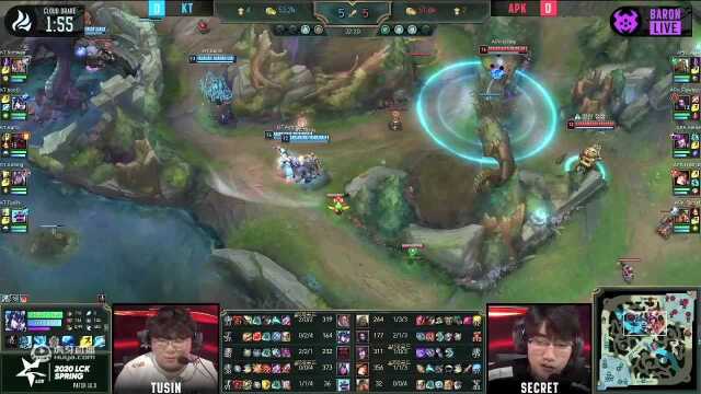 [LCK2020 春]W3D2KT vs APK01