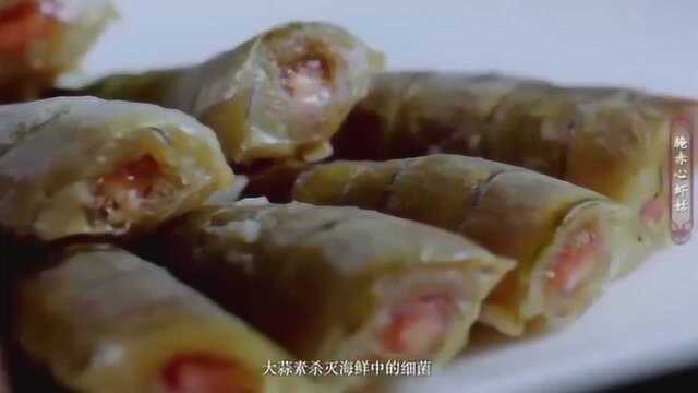 舌尖上的中国:这样生腌螃蟹很美味,看起来很像海鲜冰激凌