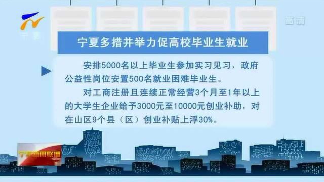 宁夏多措并举力促高校毕业生就业