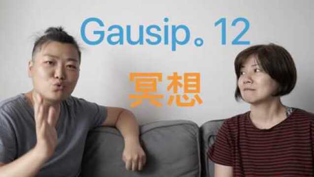 Gausip 12 高斯杂谈 和宇宙联通的第一步 冥想