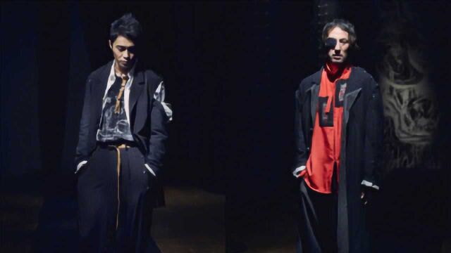 Yohji Yamamoto2021春夏男装系列 融合与对立的男装秀