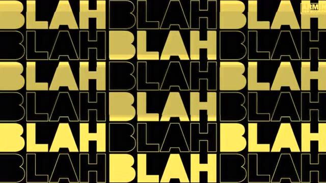 新电音!百大DJ阿明哥《Blah,Blah,Blah》MV,嗨爆了